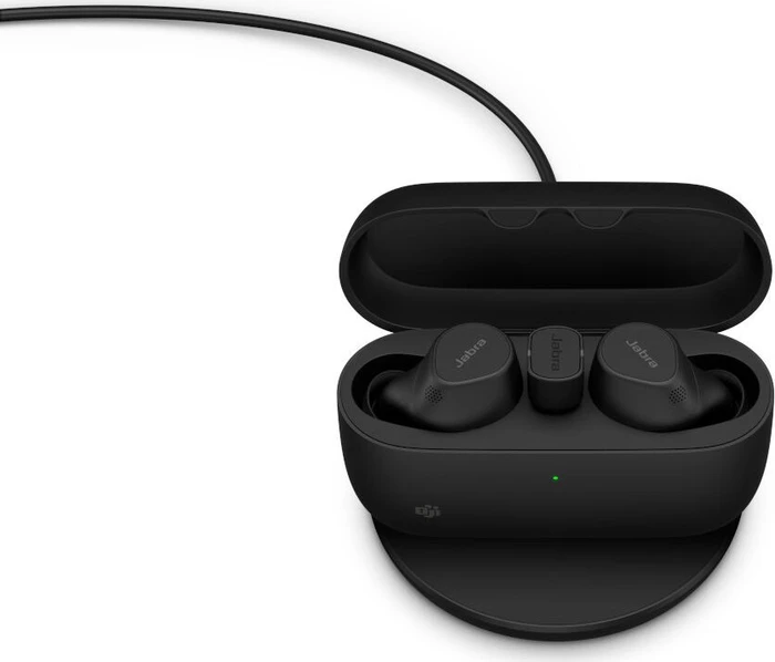Jabra Evolve2 Buds USB-C MS inkl. Wireless Charging Pad