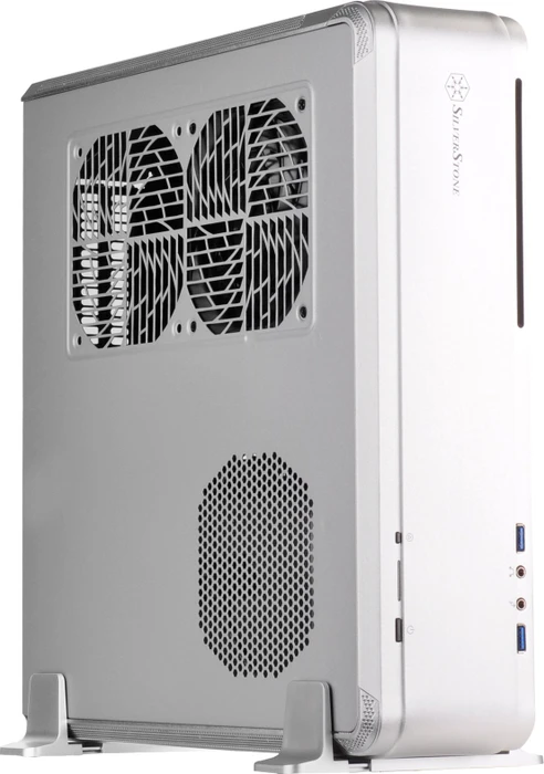 SilverStone Fortress FTZ01, silber, Mini-ITX