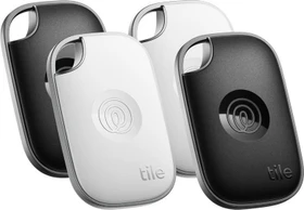 Tile Pro (2024) schwarz/weiß, 4er-Pack