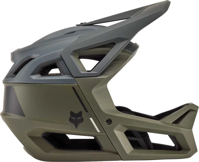 Fox Racing Proframe Fullface-Helm olive green