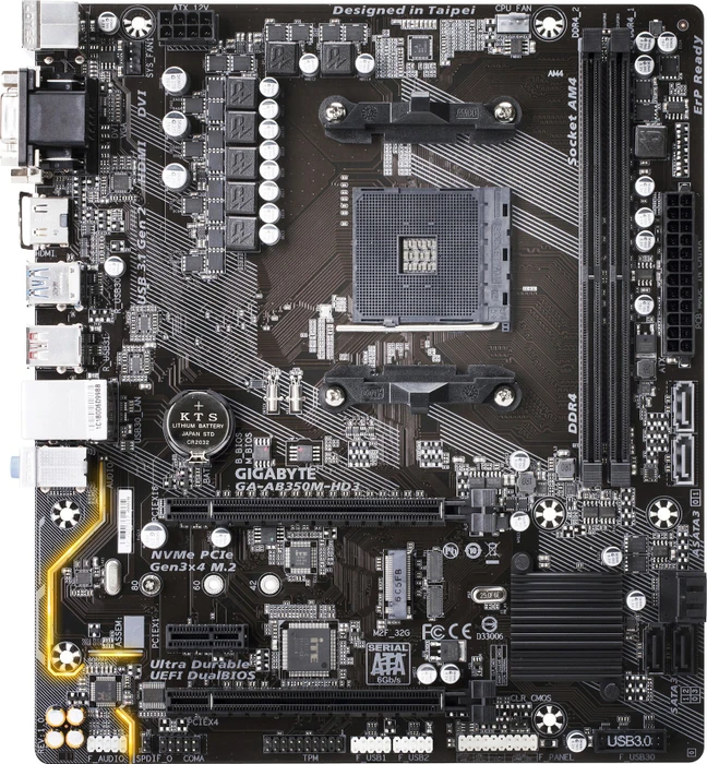 GIGABYTE GA-AB350M-HD3 (AMD AM4)