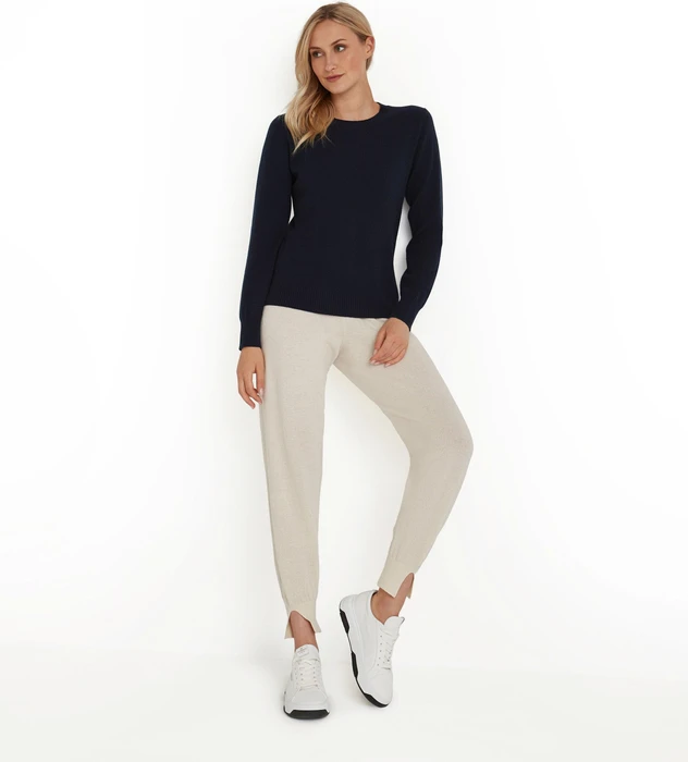 Falke Luxury Rundhals Pullover space blue (Damen)