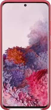 Samsung Leather Cover für Galaxy S20 rot