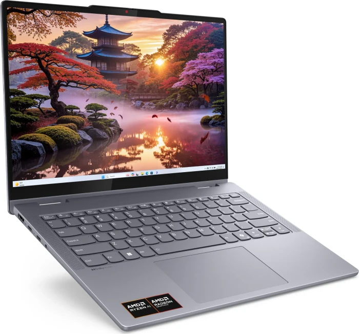 Lenovo IdeaPad 5 2-in-1 14AKP10, Luna Grey, Ryzen AI 7 350, 16GB RAM, 512GB SSD, DE