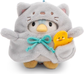 Nici MyMochi Kuscheltier Pinguin Waddle mit Ente und Katzenkostüm in Geschenkbox 8cm