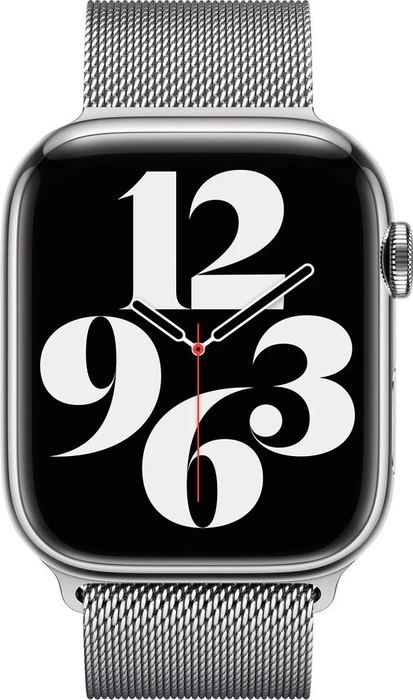 Apple Milanaise-Armband für Apple Watch 45mm silber