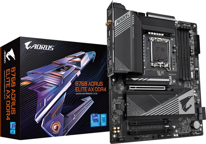 GIGABYTE B760 AORUS Elite AX DDR4 (Intel 1700)