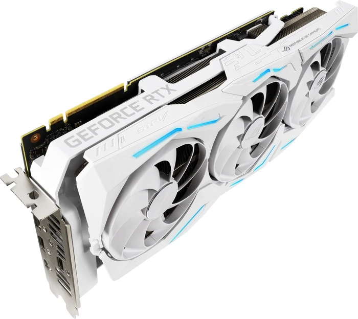 ASUS ROG Strix GeForce RTX 2080 Ti OC White, ROG-STRIX-RTX2080TI-O11G-WHITE-GAMING, 11GB GDDR6, 2x HDMI, USB-C, 2x DP