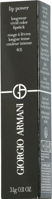 Giorgio Armani Lip Power Lippenstift 405 sultan, 3g
