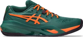 Asics Gel-Resolution X Padel jewel green/energy orange (Herren)