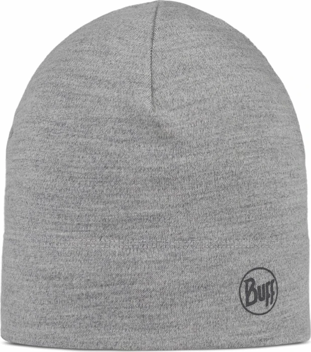 Buff Melange Merino Midweight Mütze cloud