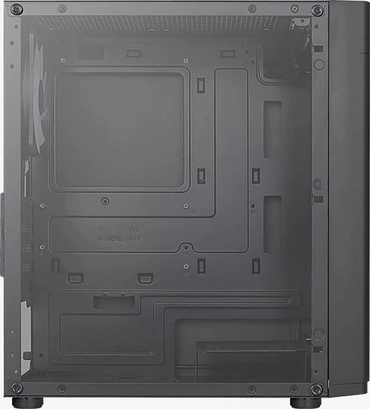 AeroCool Hexform, inkl. 3x Lüfter, Lüfter LED RGB, Glasfenster
