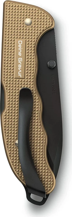 Victorinox Evoke BS Alox Taschenmesser beige