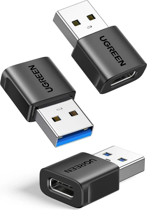 Ugreen USB-Adapter, USB-C 3.1 [Buchse] auf USB-A 3.1 [Stecker], 3er-Pack