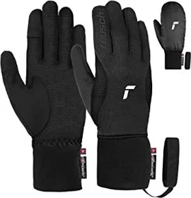 Reusch Baffin Skihandschuhe schwarz/silber