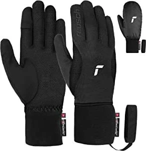 Reusch Baffin Skihandschuhe schwarz/silber
