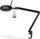 Lumeno LED Lupenleuchte 7213, 3 Dioptrien, 1.75x, mit Tischklemme schwarz (7213SW)