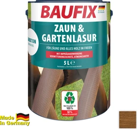 Baufix Zaun- & Gartenlasur außen nussbaum, 5l