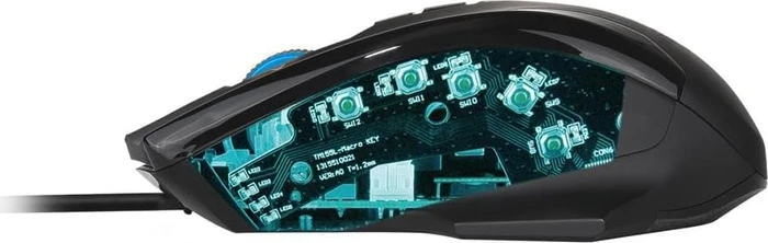 LC-Power All Royals AR-M1 Gaming Maus, schwarz, USB