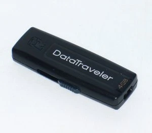Kingston DataTraveler 100 4GB schwarz, USB-A, USB 2.0