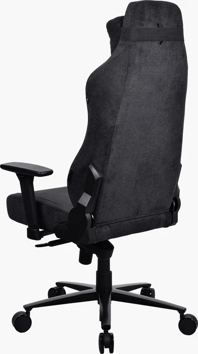 Arozzi Vernazza Soft Fabric Gamingstuhl, pure black