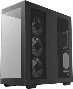 DeepCool CH780 BK, schwarz, Glasfenster