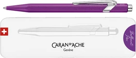 Caran d'Ache 849 Colormat-X Kugelschreiber violett, Metalletui