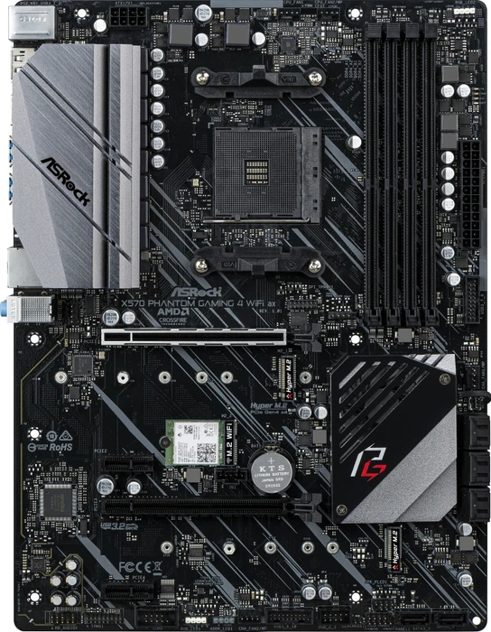 ASRock X570 Phantom Gaming 4 WiFi ax (AMD AM4)