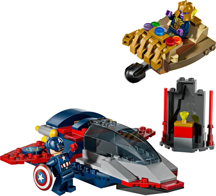 LEGO Marvel Super Heroes Spielset - Captain America vs. Thanos