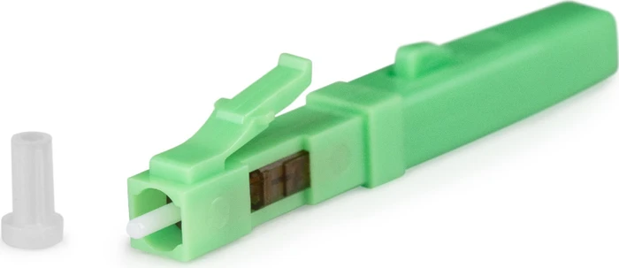 Digitus LC/APC LWL-Fast Connector Feldstecker Singlemode, konfektionierbar, 10 Stück, grün