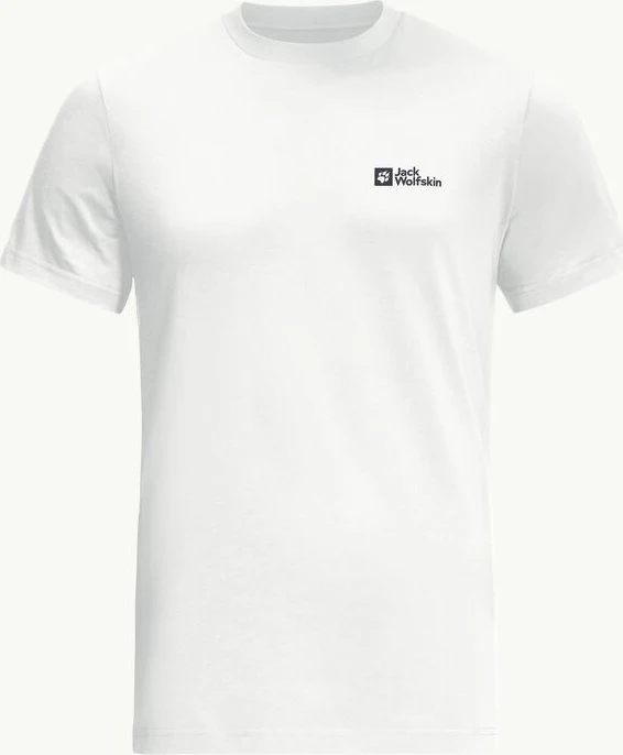 Jack Wolfskin Essential T-Shirt kurzarm weiß (Herren)