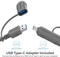 Sabrent NVMe PCIe M.2 M-Key Gehäuse, USB-C 3.1 Vorschaubild