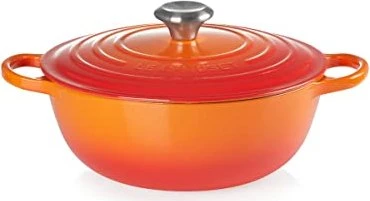 Le Creuset Signature Gusseisen La Marmite Familientopf 26cm 4.1l ofenrot