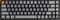 Keychron K6, 65%, LEDs RGB, schwarz/grau, Gateron BROWN, USB/Bluetooth, US Vorschaubild