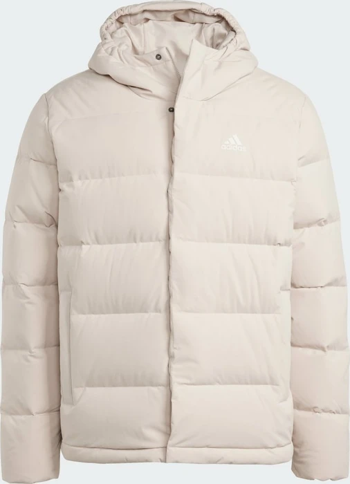 adidas Helionic Hooded Daunen Jacke wonder beige (Herren)