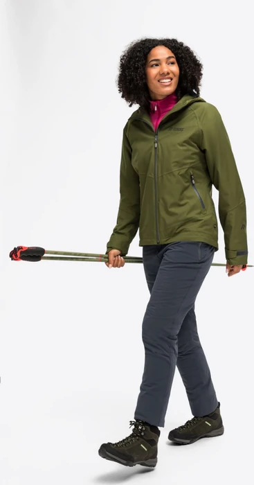 Maier Sports Solo Tipo Funktionsmantel military green (Damen)