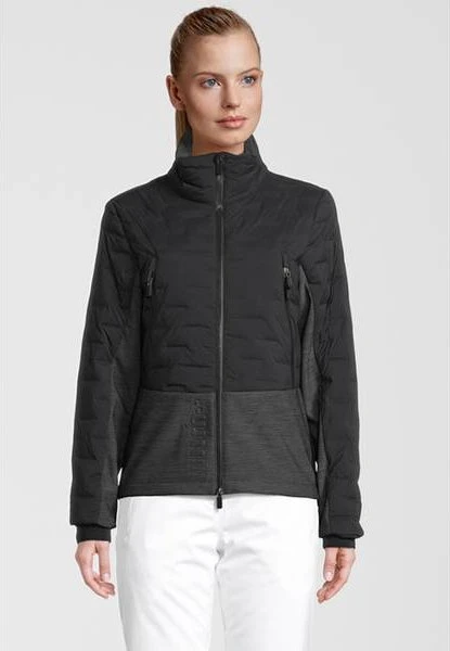 zerorh+ 5 Elements Hybrid Bomber Funktionsjacke black/dark grey melange (Damen)