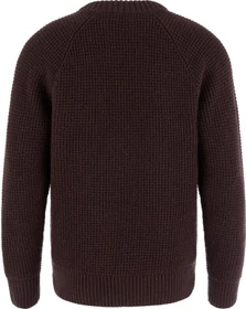 Fjällräven Övik Waffle Knit Strickpullover black oak (Herren)