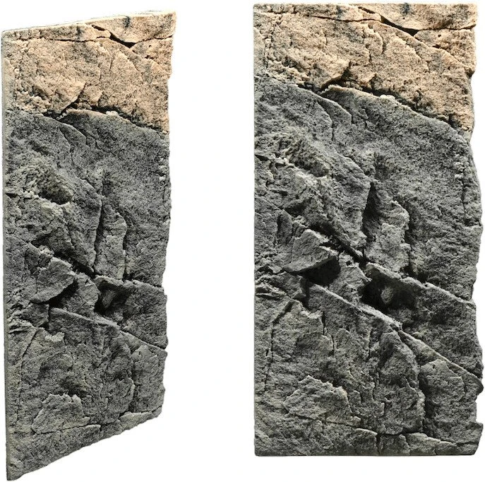 Back to Nature Slimline Rückwand 50C Basalt-Gneiss