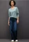 Street One Kuscheliger V-Neck Pullover nile blue mel. (Damen) Vorschaubild