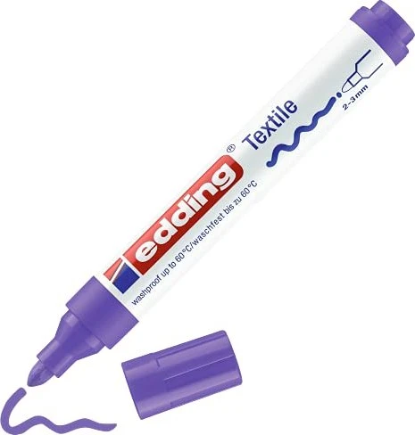 edding 4500 Textilmarker neonviolett
