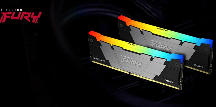 Kingston FURY Renegade RGB UDIMM 16GB Kit, DDR4-4000, CL19-23-23, 1RX8