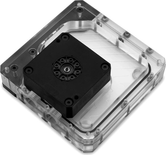 EK Water Blocks Quantum Line EK-Quantum Kinetic FLT 120 DDC PWM D-RGB, Acryl, mit Pumpe