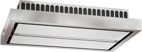 Baumann Aura Deckenlüftung 90cm edelstahl
