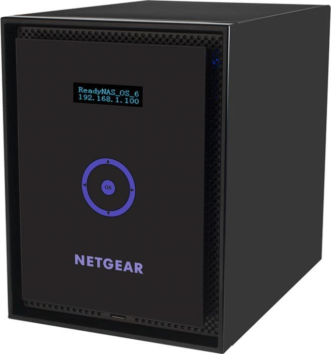 Netgear ReadyNAS 516 RN51664E 24TB, 4GB RAM, 2x RJ-45 1000Base-T, 2x USB-A 3.0