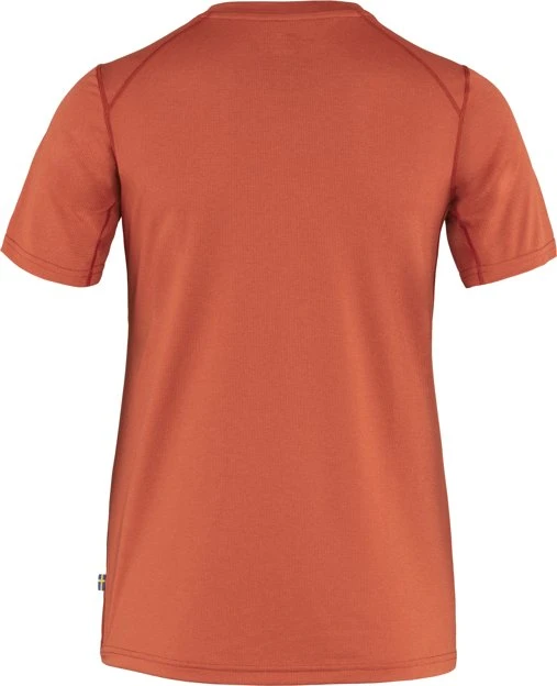 Fjällräven Abisko Day Hike Funktionsshirt kurzarm rowan red (Damen)