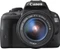 Canon EOS 100D schwarz mit Objektiv EF-S 18-55mm 3.5-5.6 Vorschaubild