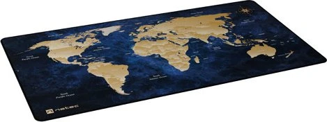 Natec World Deep Blue Mauspad, 800x400mm, violett