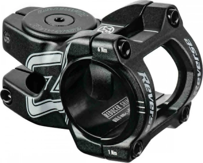 Reverse E-Black One D-2 31.8mm-35mm/1 1/8" +8° Vorbau 35mm grau/schwarz