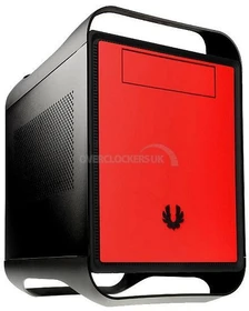BitFenix Prodigy Ashes schwarz/rot, Mini-ITX